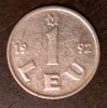 Moneda Moldova - 1 Leu 1992 - Rara, Europa