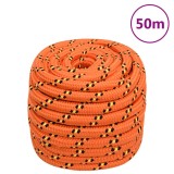Cumpara ieftin Franghie de barca, portocaliu, 20 mm, 50 m, polipropilena