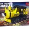 Set constructie gen Tren Charles Choo Choo galben NO.99262-1