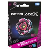Beyblade x set lansator si roata blitz bahamut bk 1-50i