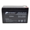 Baterie Solara 12V 9Ah Meet Energy AGM, Panou Solar, Fotovoltaica, Curent Maxim 2.7A, 15.1 x 9.5 x 6.5 cm