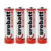 Set 4 baterii Eurobatt, AA, R6, 1.5 V, fara mercur