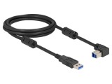 Cablu USB A/USB B 90&deg; 2m, 5Gbps