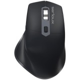 Mouse Serioux Apex 166, 2400 dpi, ergonomic, reincarcabil USB-C, negru