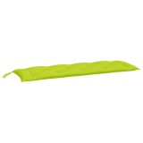 Cumpara ieftin Perna de banca, verde aprins, 150x50x7 cm, material oxford