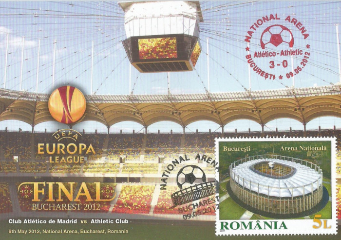 |Romania, Arena Nationala, gazda finalei UEFA Europa League, Bucuresti, 2012