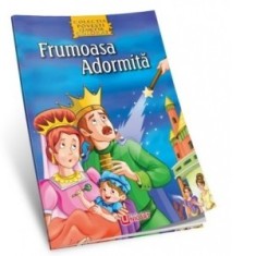 Frumoasa Adormita - Carte de colorat + poveste (Colectia Povesti clasice de colorat, format A4) foto
