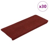 Cumpara ieftin Covorase scara autoadezive 30 buc Rosu 65x24,5x3,5 cm