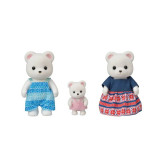 Figurine Sylvanian Families - Familia Ursuletilor Polari