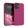 Husa pentru Apple iPhone 12 Mini, Silicon, Roz, 52640.213, Carcasa, Kwmobile
