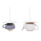 Lustra Deco Republic &bdquo;Tea time 2 grey&amp;white&rdquo;ceainic si ceasca ceramice