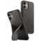 Husa Textil - TPU UNIQ Transforma Rigor pentru Apple iPhone 12 mini, Gri