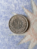 MONEDA 1/2 FRANC 1974 ELVETIA.