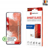 Cumpara ieftin Folie pentru Samsung Galaxy S22 Plus 5G, Displex Smart Glass, Clear