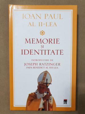 Memorie și identitate - Ioan Paul al II-lea foto