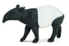 Papo Figurină Tapir - Realistă, Pictată Manual, Dimensiuni 11.5x4x6.5cm, Recomandat 3+ Ani