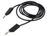 Cablu de măsurare HIRSCHMANN 60VDC 30VAC 32A 1,5m negru