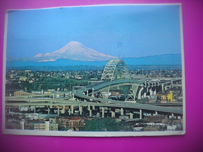 HOPCT 7817 AUTOSTRADA PORTLAND OREGON -STAMPILOGRAFIE/FRANCATURA-SUA-AMERICA DE NORD -CIRCULATA