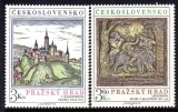 Cehoslovacia 1976 - Castelul Praga, serie neuzata