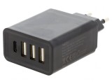 Alimentator Pulsatoriu 5VDC 27W cu Ștecher EU