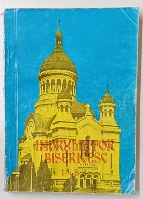INDRUMATOR BISERICESC , ANUL 5 , 1982 , PREZINTA URME DE UZURA foto