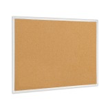 Cumpara ieftin Panou pluta antimicrobian rama aluminiu Bi-Silque 45 x 60 cm