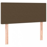 Cumpara ieftin Tablie de pat, maro inchis, 80x5x78/88 cm, textil