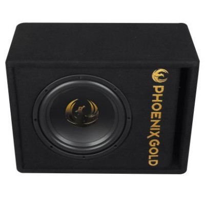 Subwoofer activ Z10AB Phoenix Gold, 10 inch, 200W RMS, max 800W, kit de cabluri incluse CarStore Technology foto