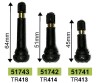 Valve Anvelope TR413, 45mm, Set 100 Bucati, JBM 91255 - Ventil Auto Universal