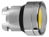 Comutator apăsare 22mm galben, poziție stabilă