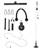 SPORTNOW Sistem de role pentru antrenamentul tricepsului pentru tracțiuni LAT biceps, triceps, umeri, spate, antebrat | Aosom Romania