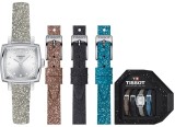 Ceas Dama, Tissot, Lovely W-Diamonds T0581091703602, Set cu 3 Bratari suplimentare - Marime universala