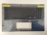 Carcasa superioara cu tastatura palmrest Laptop, Asus, ZenBook 15 UX535LI, 90NB0RW1-R30UI0, iluminata, layout US