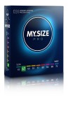 Prezervative MY SIZE PRO 47 mm Latex, 3 bucati - Potrivire Perfecta, Senzatie Naturala, Sigure