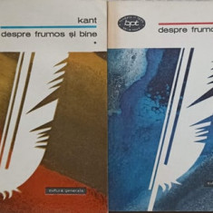 DESPRE FRUMOS SI BINE VOL.1-2-EMMANUEL KANT