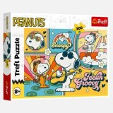 Puzzle cu Snoopy și Chitara, 300 de Piese, Multicolor, CMCLASS
