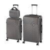 TraveLux Pro XVII gurul&oacute;s bőr&ouml;nd szett sz&uuml;rke