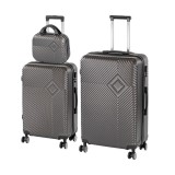 TraveLux Pro XVII gurul&oacute;s bőr&ouml;nd szett sz&uuml;rke