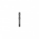 Cumpara ieftin Curea Silicon Sport Compatibila cu Apple Watch 38-40 mm - iberry Strap C001 Black/Gray