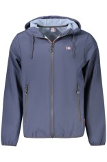 Norway Jacheta barbati cu gluga si logo bleumarin, S