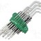 Set chei sferic, Torx&reg;, otel crom-vanadium, TX05, TX06, TX07, TX08, TX09, TX10, TX15, TX20, TX25, TX27, TX30, TX40, TX45, WIHA - 40979