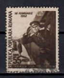Romania 1952, LP.294 - Ziua feroviarilor, Stampilat