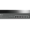 SWITCH TP-LINK POE 8 porturi Gigabit (8 PoE), IEEE 802.3af, carcasa metalica &quot;TL-SG1008MP&quot; (timbru verde 2 lei)