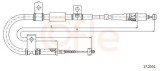 Cablu frana de parcare Hyundai Elantra III (XD) Motor 1.6, 1.8, 2.0, 2.0 CRDi, parte montare spate, dreapta, lungime 1578/1393 mm, OE 597702D310