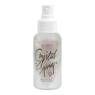 Spray iluminator de corp, Ushas, Crystal, 03, 80 ml foto