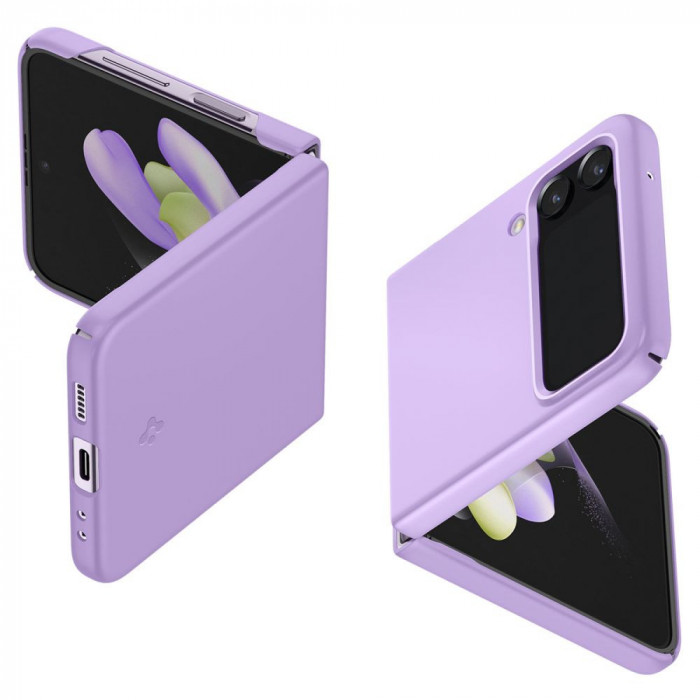 Husa Spigen - AirSkin - Samsung Galaxy Z Flip 4 - roz Purple