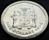 Moneda exotica 5 DOLARI / DOLLARS - JAMAICA, anul 1996 * cod 1990 A, America de Nord