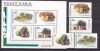 Tanzania 1981 fauna MI 201-204 + bl.28 MNH ww80, Nestampilat