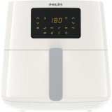 Friteuza cu aer cald Philips Essential XL HD9270/00, 2000W, 6.2L, Display digital, Alb
