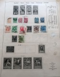 Lot Timbre Clasice Rusia Imperială 1905-1914 - Seria Romanov, Caritate Război, Valoare &icirc;n Ruble - Ștampilate -GB